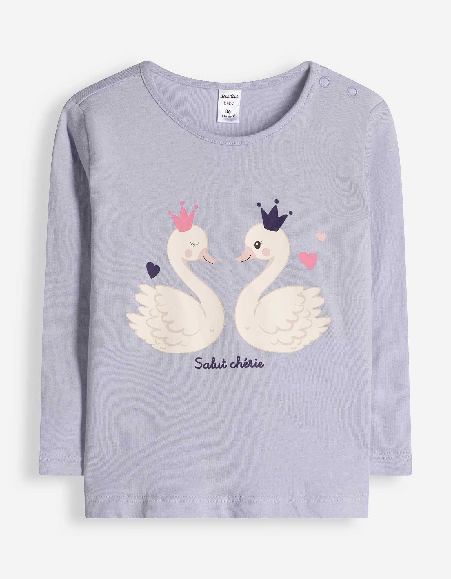 Langarmshirt - 5er-Pack