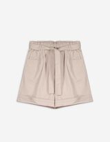Short - Strikceintuur - beige