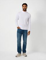 Longsleeve - Col - wit