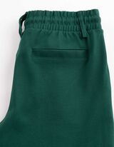 Pantalon - Unicolore - vert fonc&eacute;