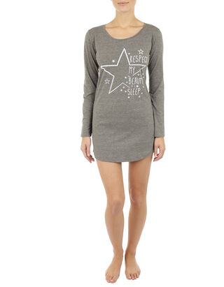 Damen Nachthemd mit Print
