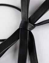 Masnis rátéttel - fekete