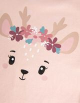 Hossz&uacute; ujj&uacute; felső - El&uuml;lső nyomtat&aacute;s - rozsaszin