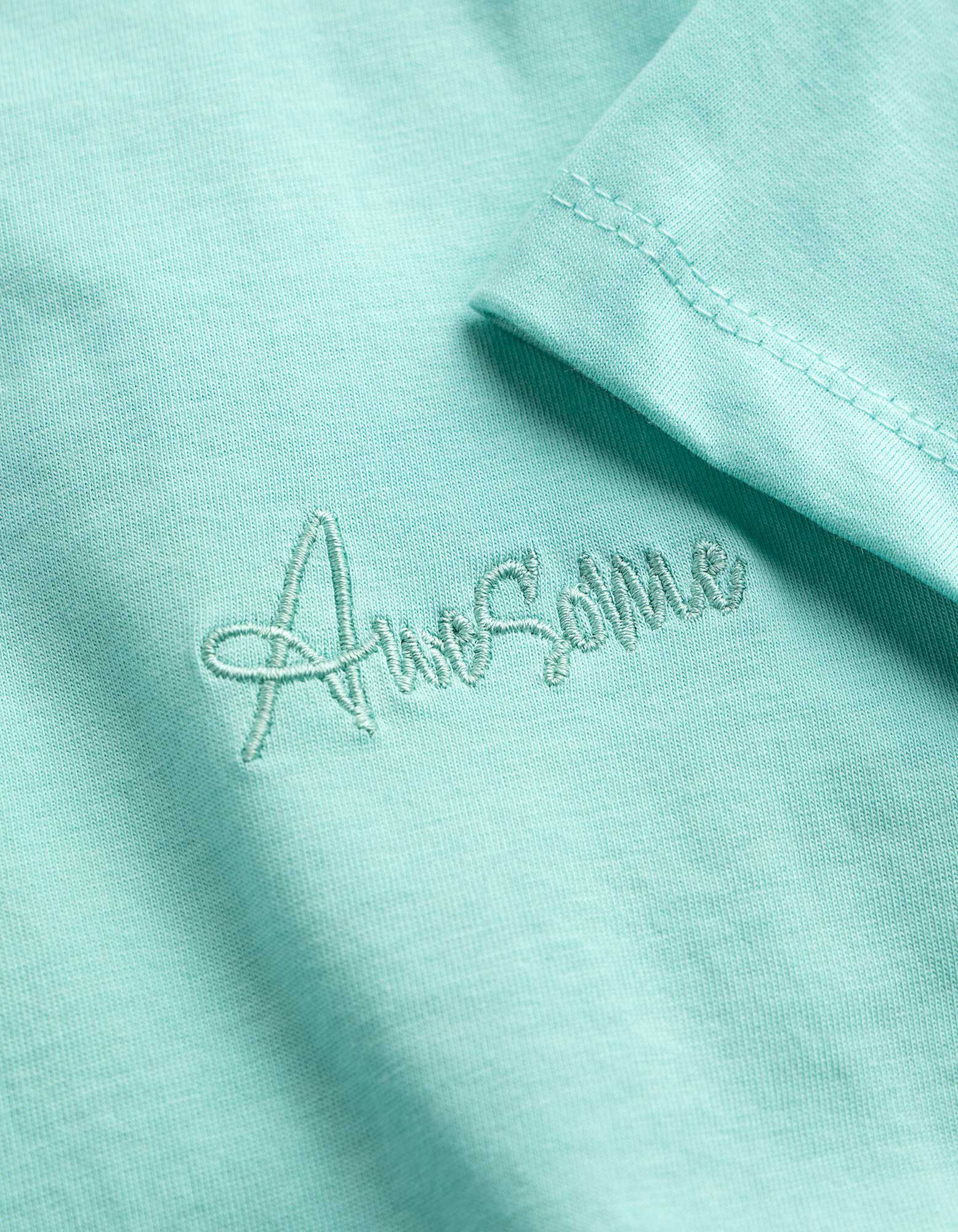 T-Shirt - Stickereien - Mint