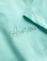 T-Shirt - Stickereien - Mint