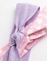 Haarschmuck - 2er-Pack - lila