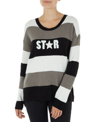 Damen Pullover mit Frottee-Aufn&auml;her