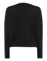 Damen Pullover mit seitlichen Schn&uuml;rungen