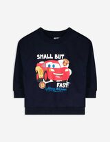 Sweatshirt - Cars - donkerblauw
