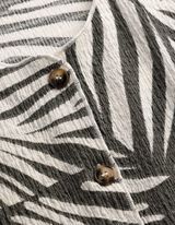 Top - Allover-Print - Off-White