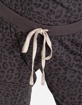 Pyjamabroek - Tunnelkoord in de zoom - donkergrijs