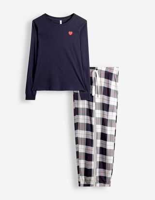 Ensemble pyjama (T-shirt et pantalon) - Motif all-over - multicolore
