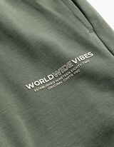 Bermuda  - Piqu&eacute; - dunkelgr&uuml;n