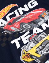 Longsleeve - Hot Wheels - donkerblauw