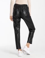 Pantalone za džoging - Visoki struk - crno