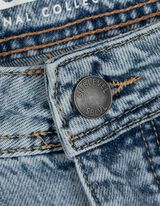 Džíny - seprané - svetle  modra