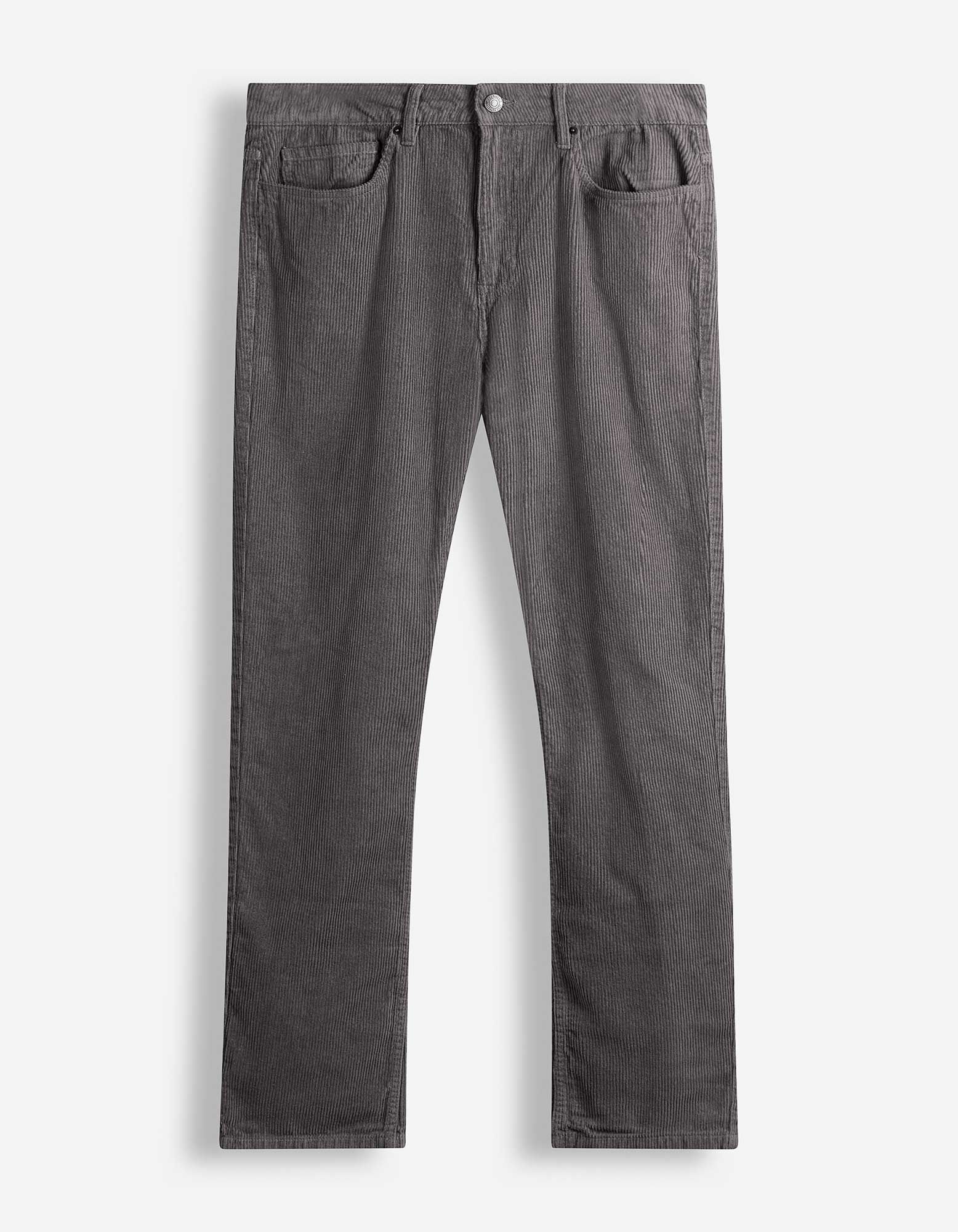 Cordhose - Cord - Dunkelgrau