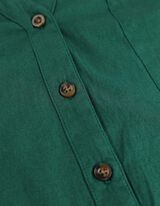 Hemdbluse - Brusttasche - grün