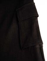 Pantaloni jogging - Buzunare patch - Negru