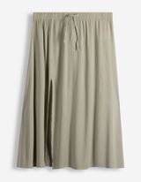 Jupe - Unicolore - khaki
