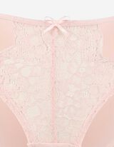 Slip - Met kant - roze