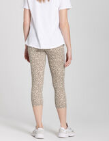 Pantalone 3/4 - Elastični pojas - tamno-zelena