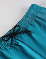 Kratke hlače - Potisk s sporočilom - turkizna