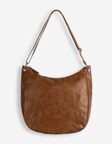 Tasche - Kunstleder - Dunkelbraun
