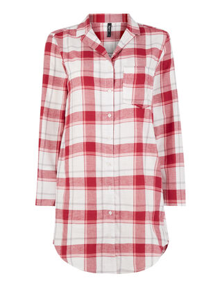 Damen Nachthemd mit Knopfleiste