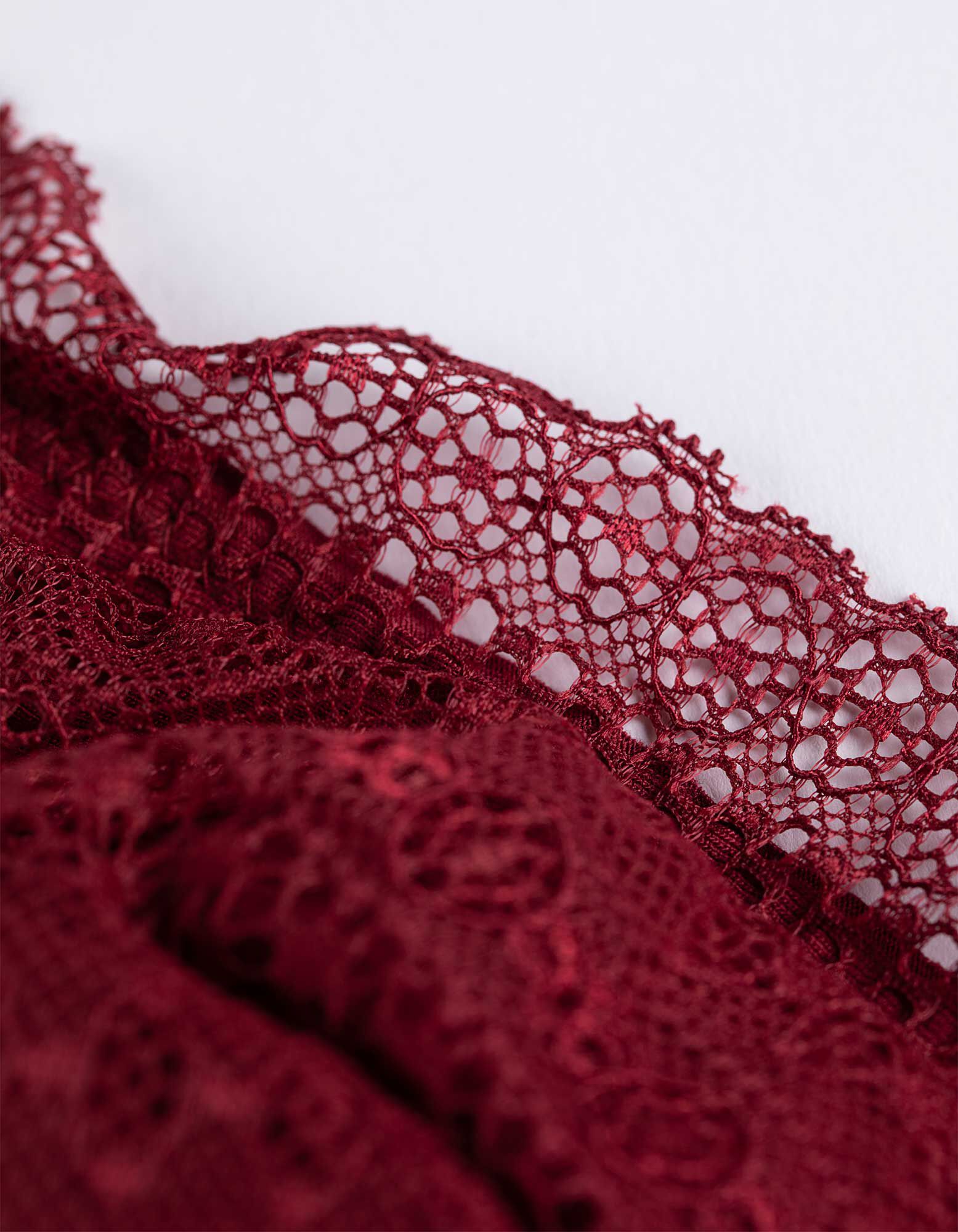 Neglijeu - Rosu inchis - Takko Fashion