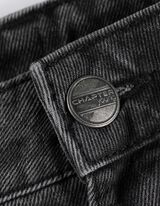 Cargo-stiilis püksid - teksa - must