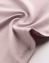 Langarmshirt - einfarbig - Rosa