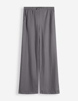 Pantalon - Structure gaufr&eacute;e - Gris fonc&eacute;