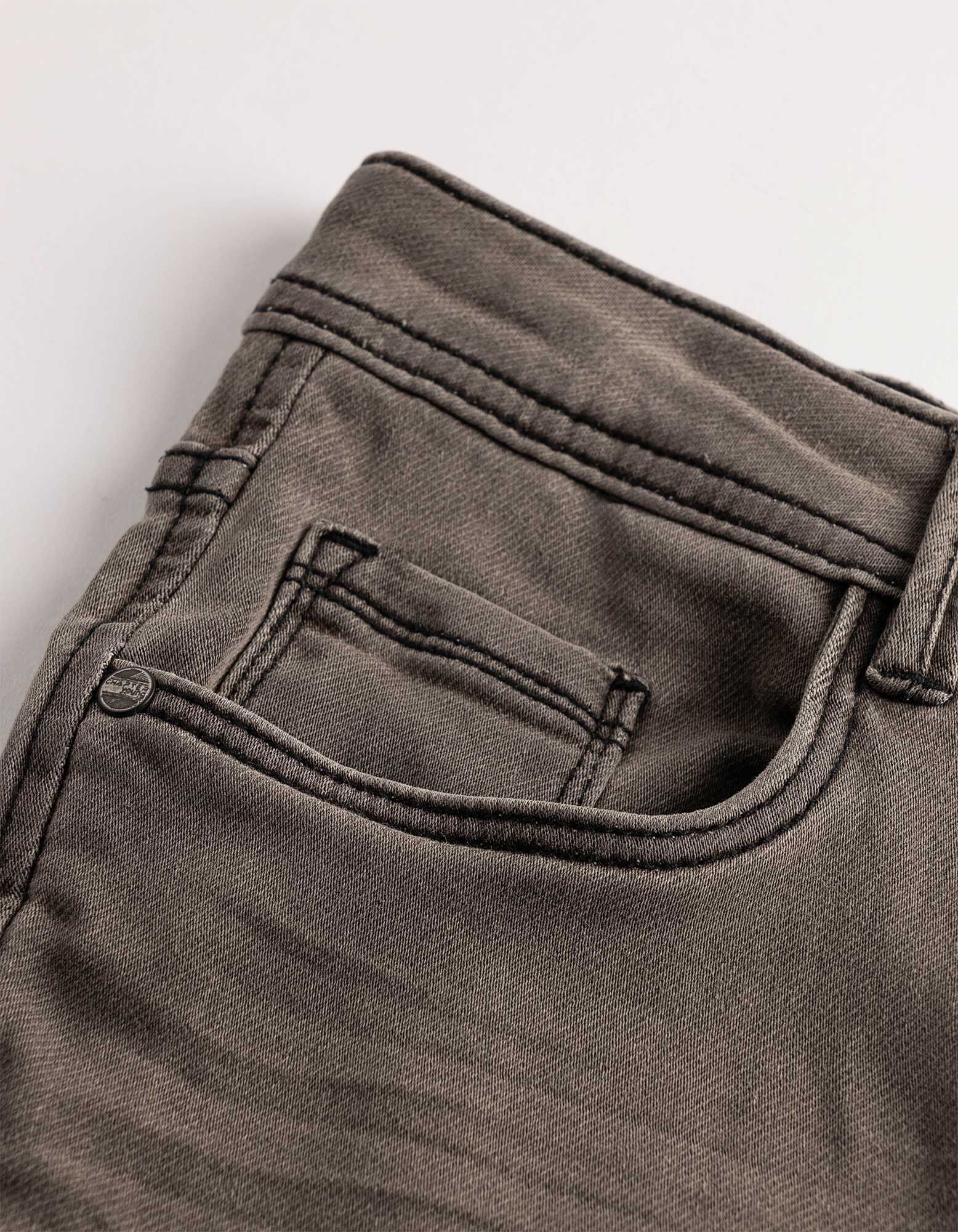 Jeans - Steekzakken - grijs