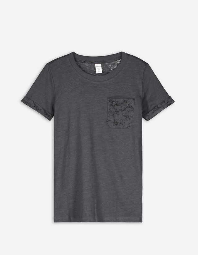 T-shirt - Dinozaur - ciemny szary