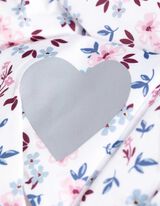 Bodywarmer - Bloemenmotief - wit