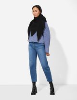 Trojc&iacute;p&yacute; &scaron;&aacute;tek - Jednobarevn&eacute; - cern&aacute;