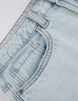 Džinsai - Tiesaus kirpimo - sviesiai melynas