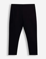 Set aus Sweatshirt und Leggings - Schleifenapplikation - Rot