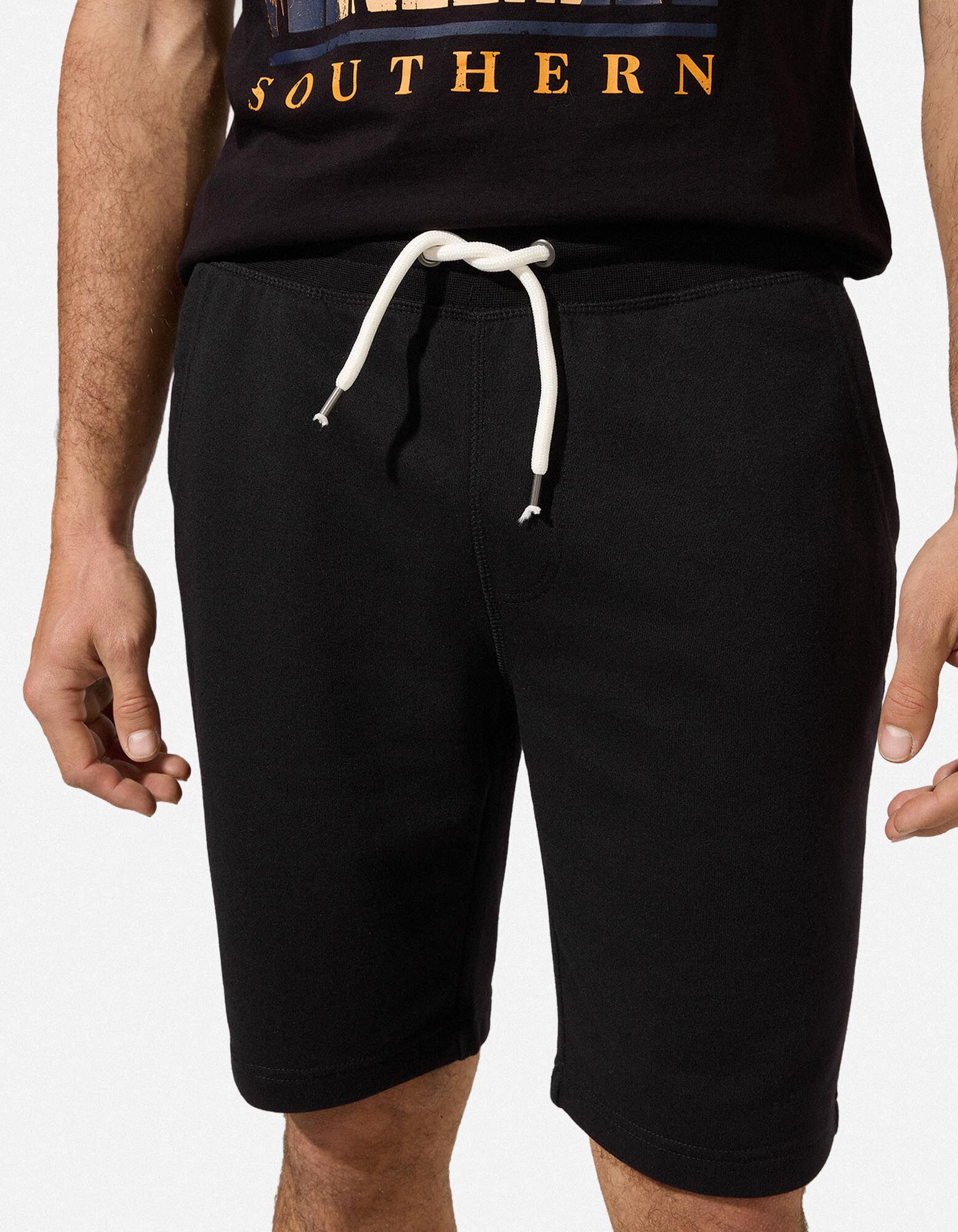 Short - Coupe Regular Fit - noir