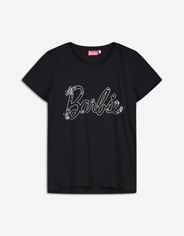 Póló - Barbie - fekete
