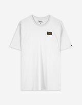 T-Shirt - Labelpatch - weiß