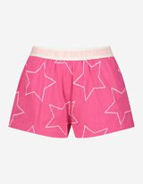 Damen Pyjama-Shorts - Sterne-Muster      