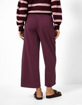 Broek - Elastische sluiting - Paars