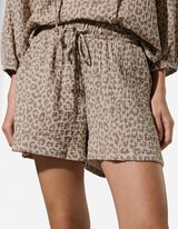 Shorts - Musselin - Beige