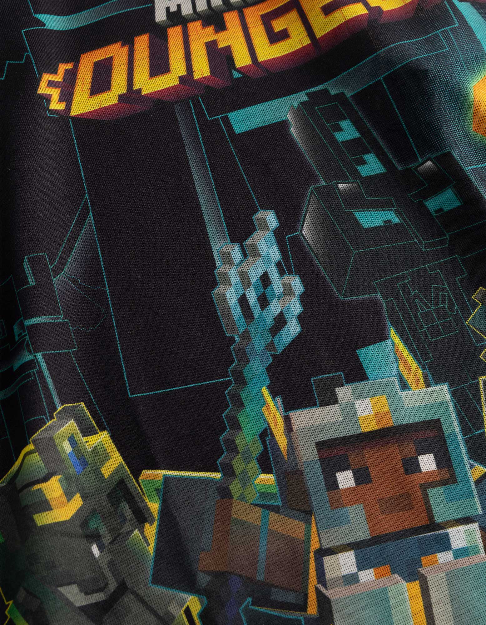 T-shirt - Minecraft - Noir