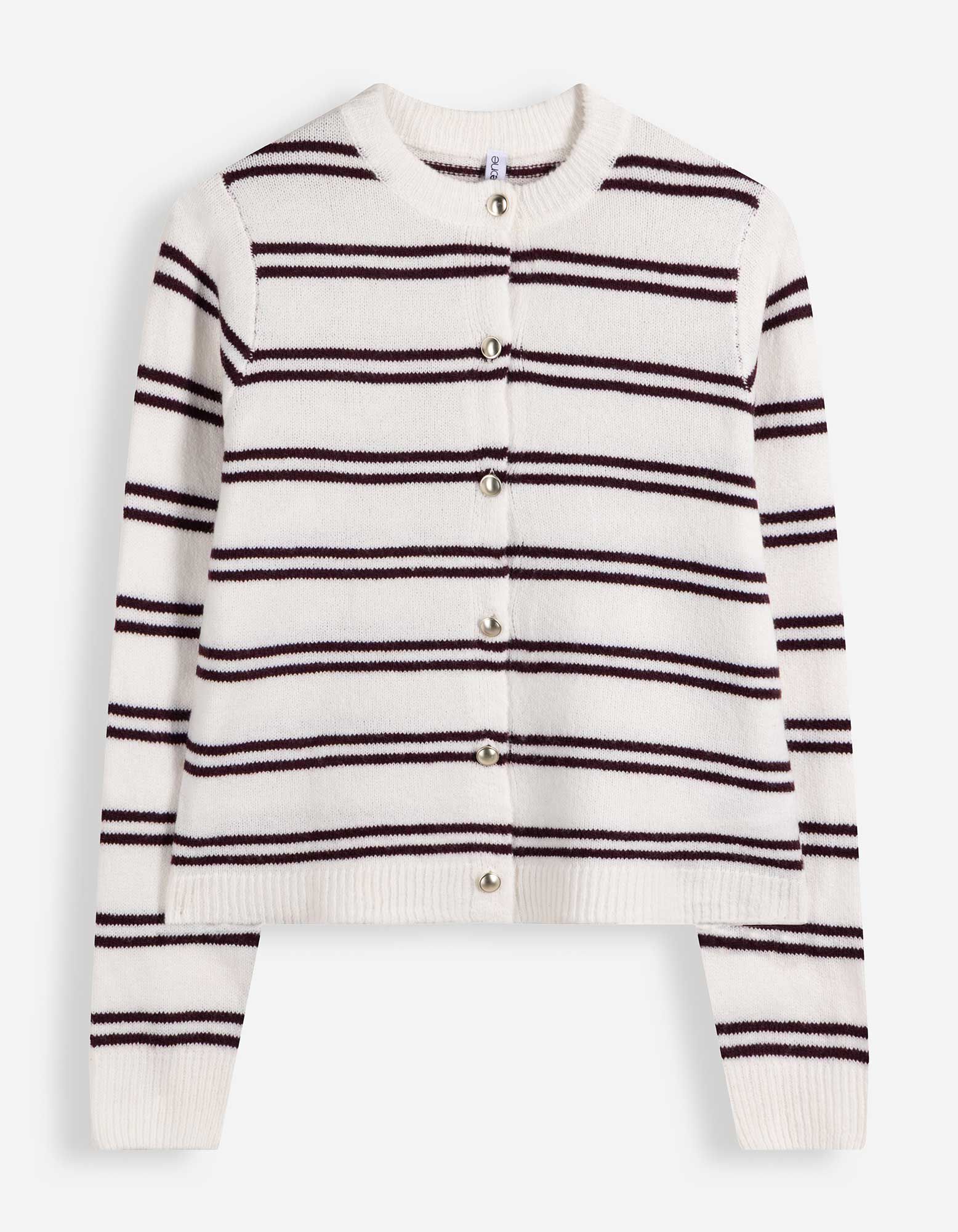 Cardigan - Knopfleiste - Off-White