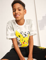 Marškinėlių ir šortų komplektas - Pokémon - baltas