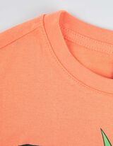 Marškinėliai - Su paveikslėliais - oranzinis