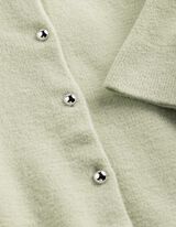 Cardigan - Knopfleiste - hellgr&uuml;n